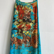 Save the Queen print maxi dress - S/M