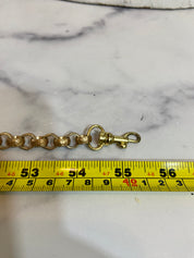 Vintage heavy gold link chain belt