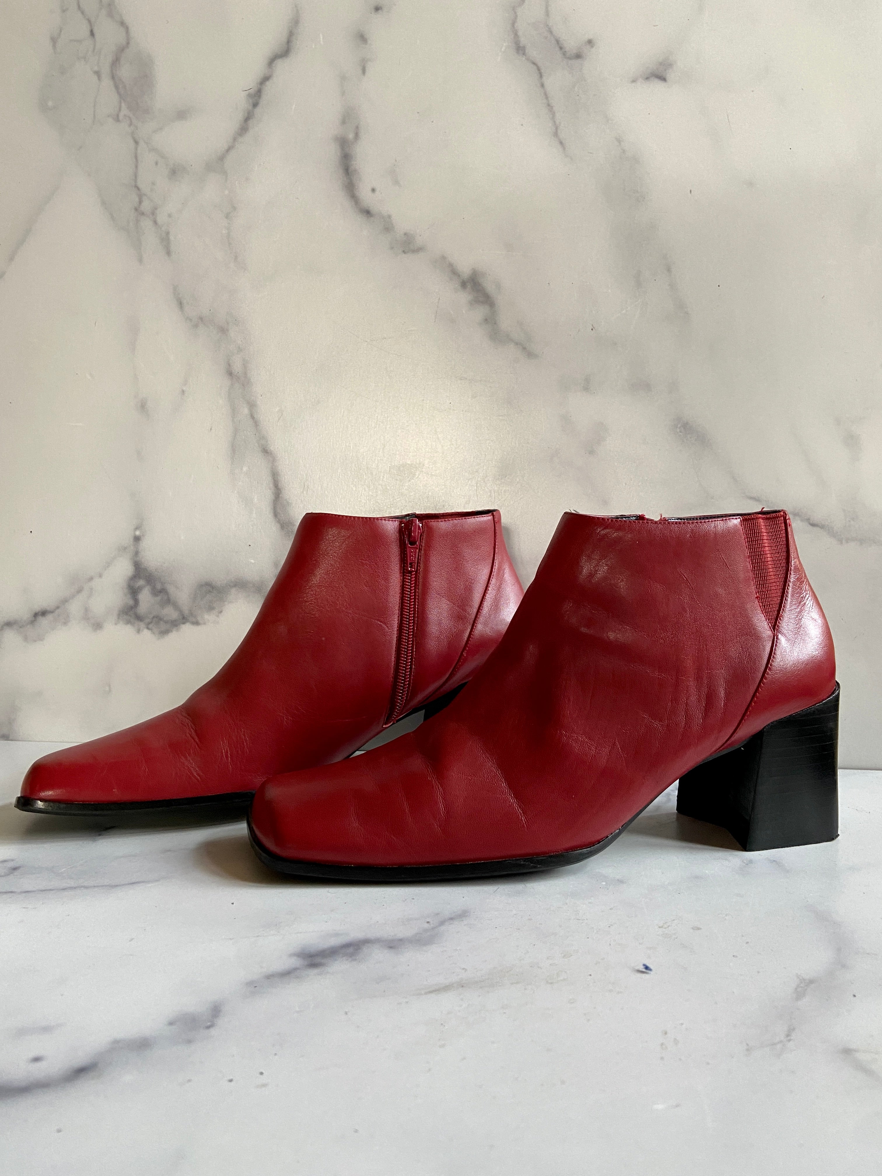 Pazzo red Ankle boots (10)