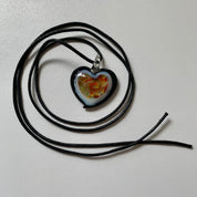 Glasswork Heart Necklace