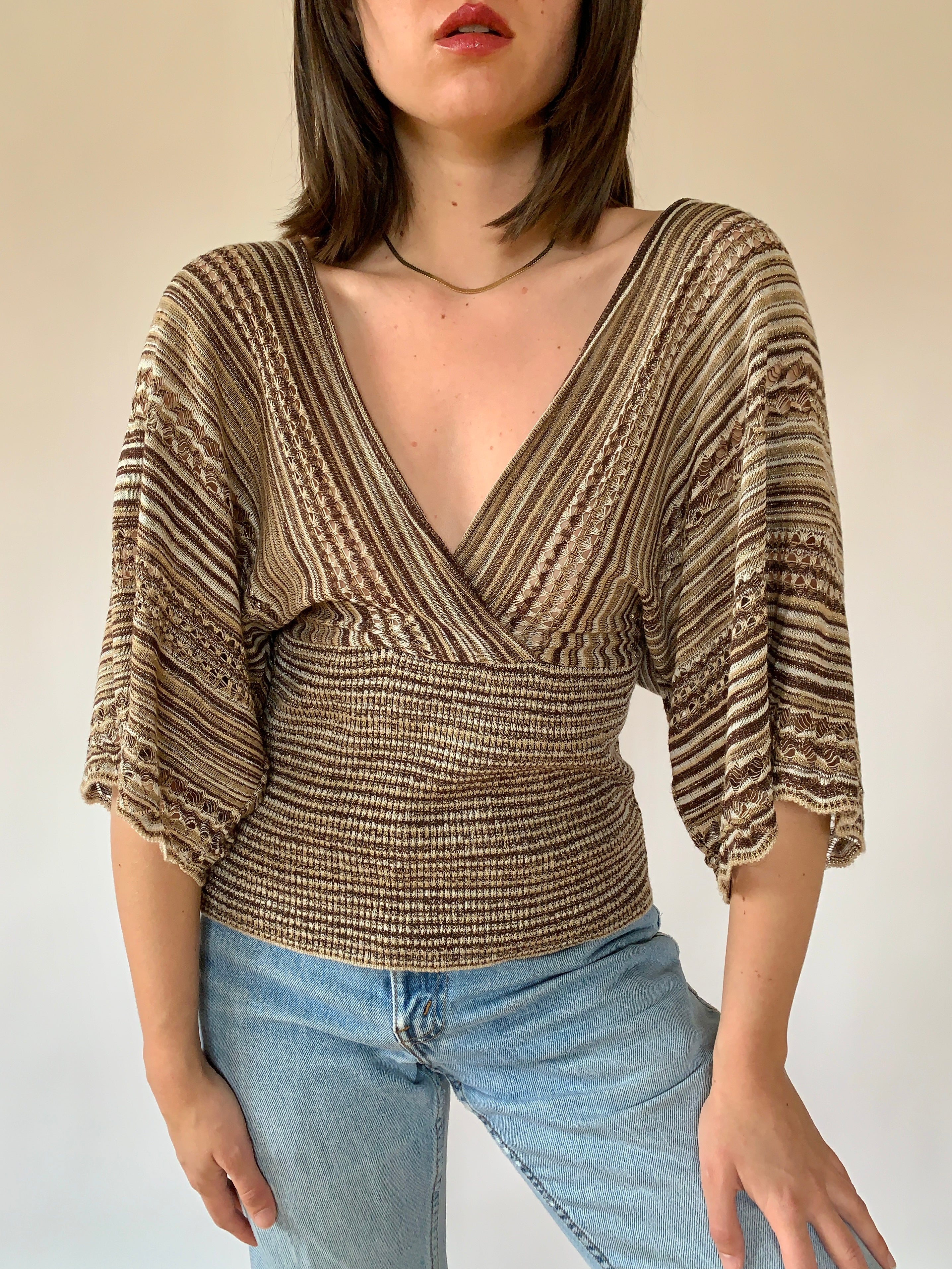 Y2K Knit Top - Medium