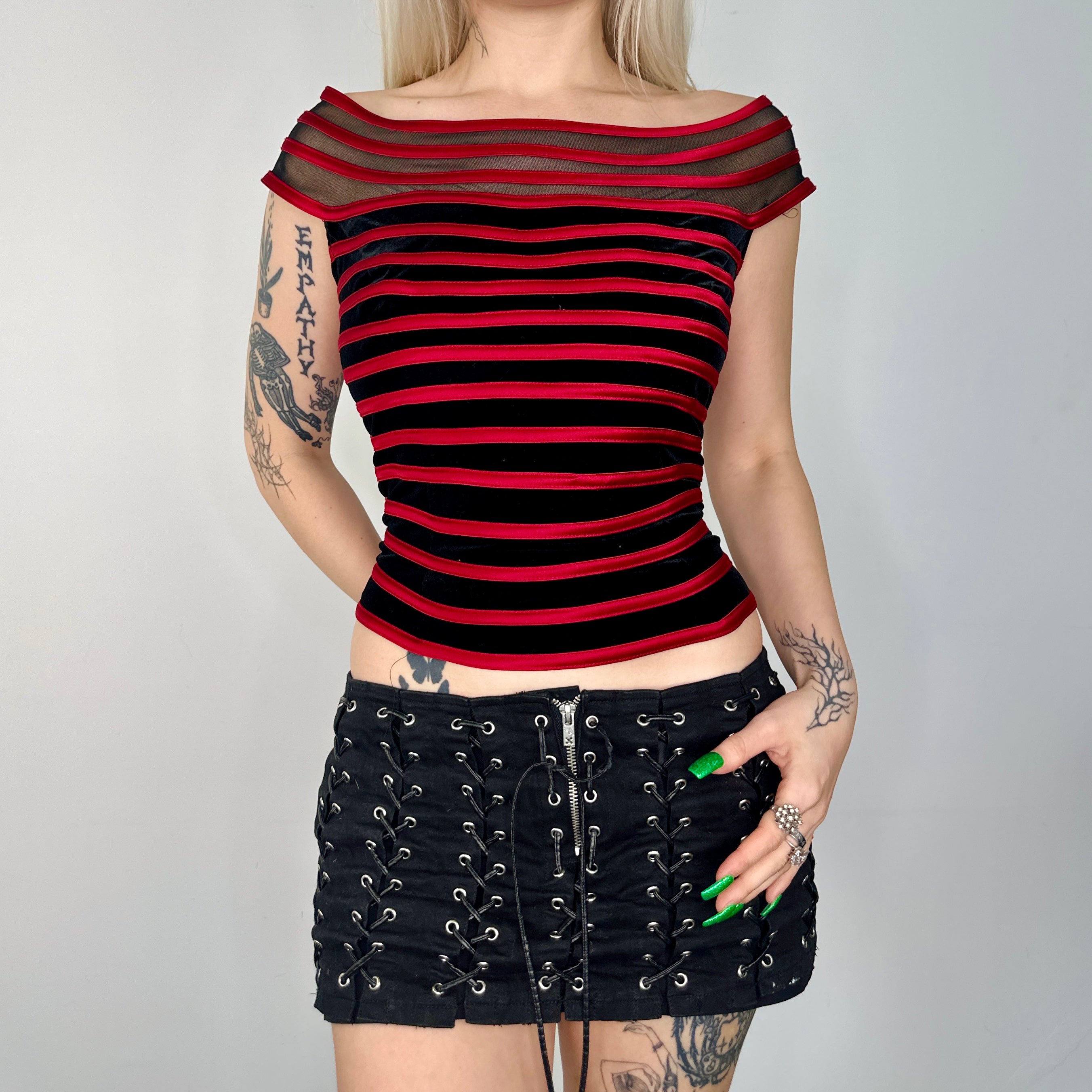 Vintage Off Shoulder Blouse