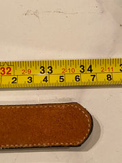 Vintage jordache leather belt