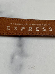 Vintage skinny express belt