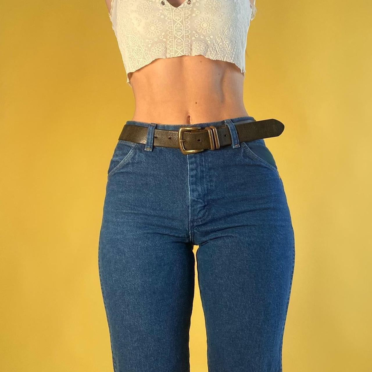 Vintage Dark Wash Wranglers