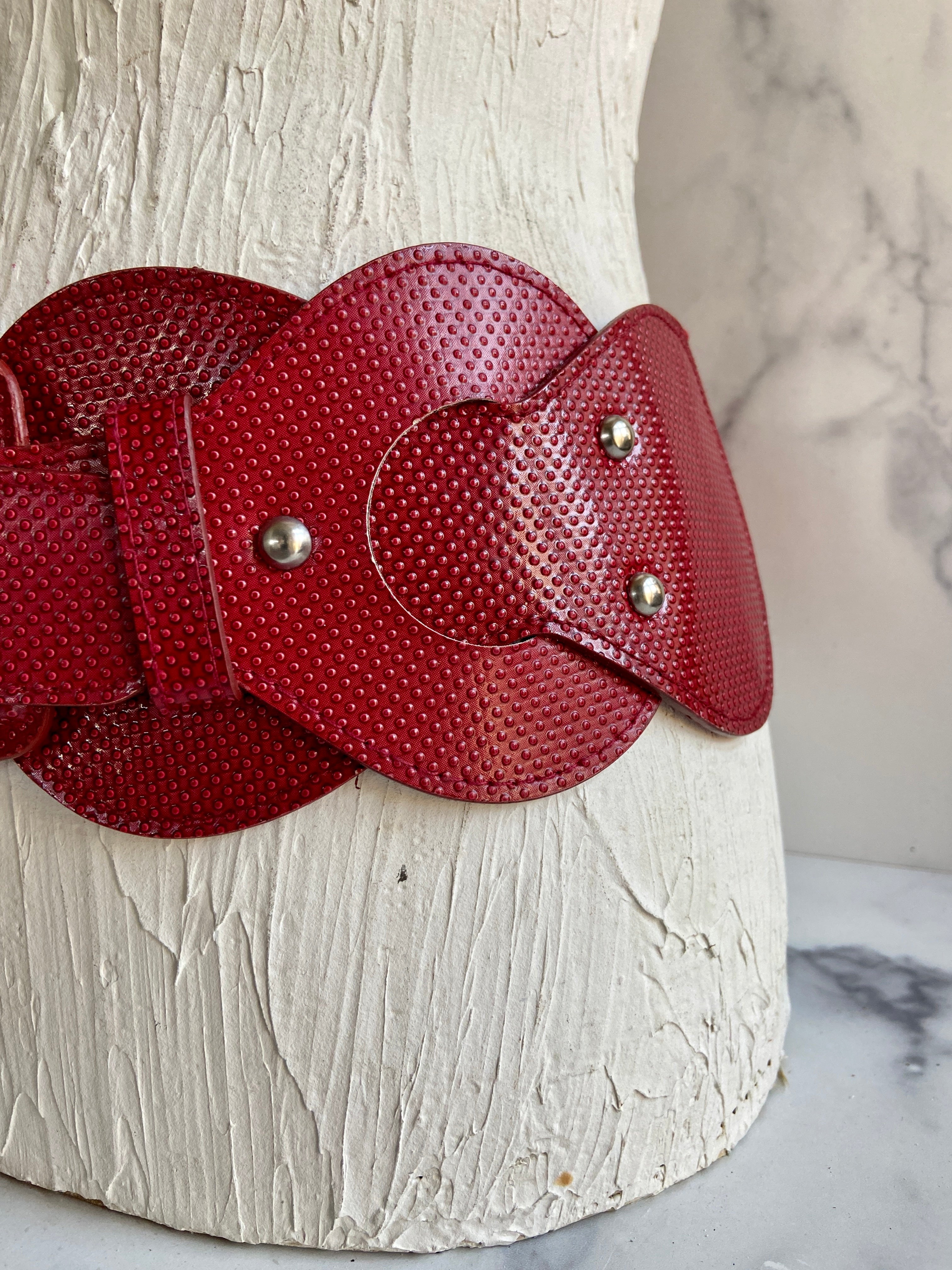Wide Rampage red belt