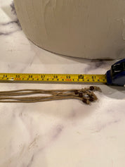 White boho belt