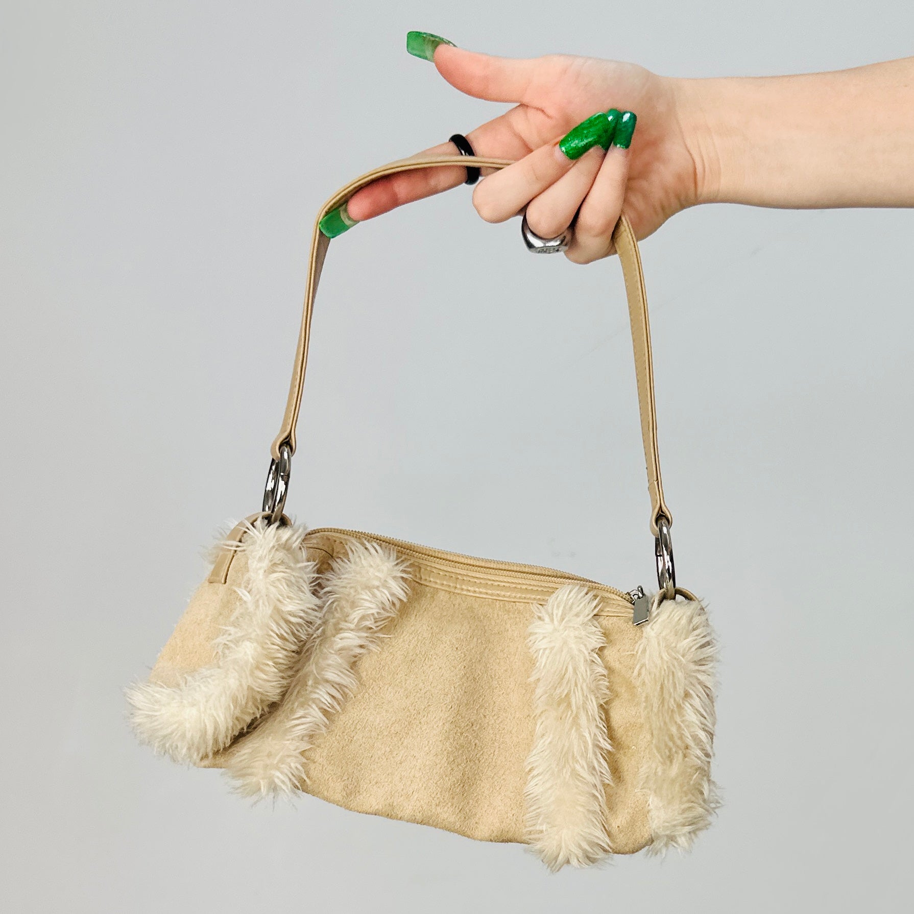 Limited Too Suede Shoulder Bag