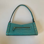 Y2K Aqua Shoulder Bag