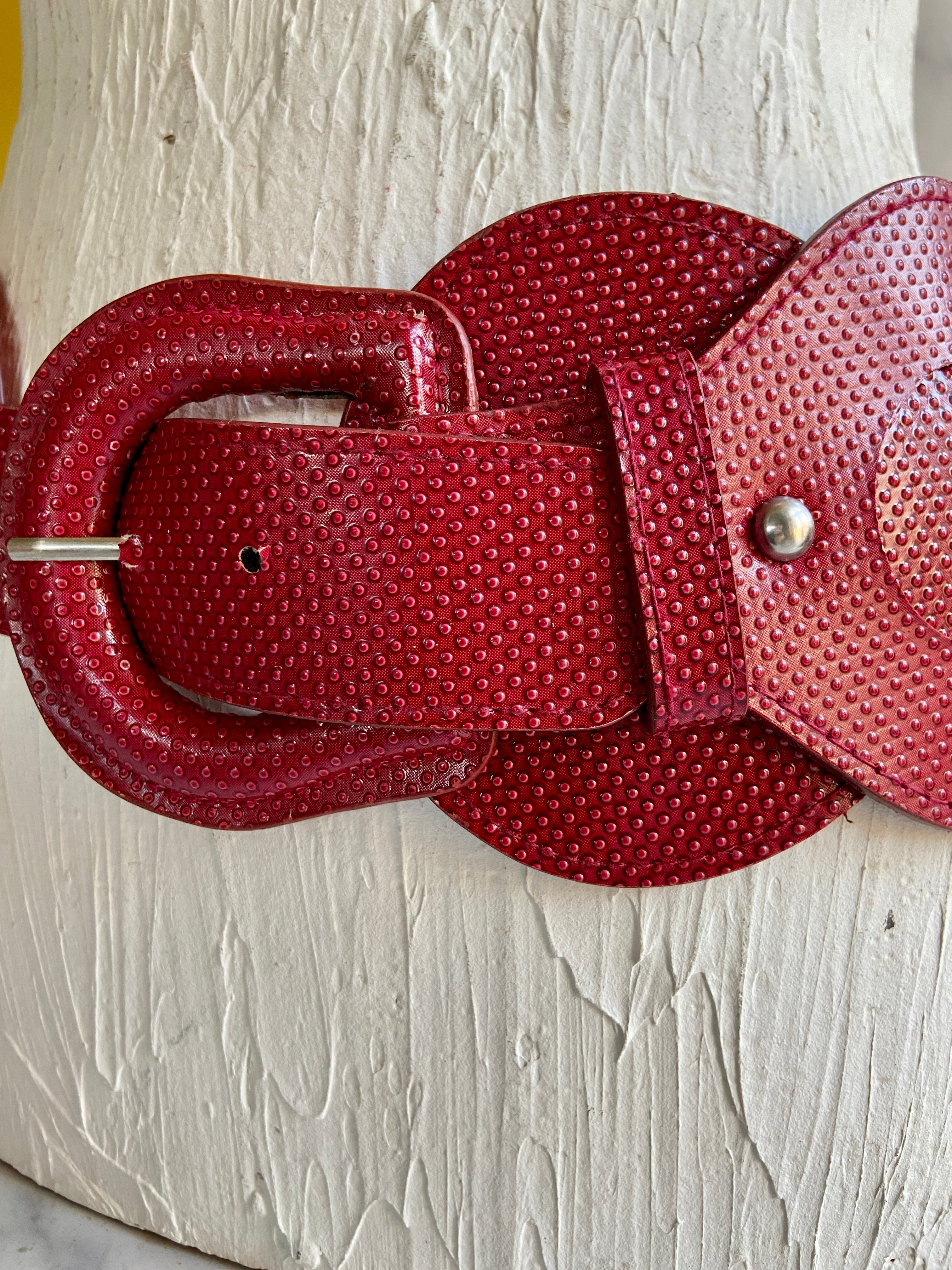 Wide Rampage red belt