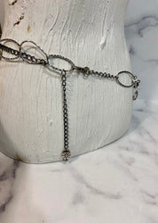 Layers metal chain belt