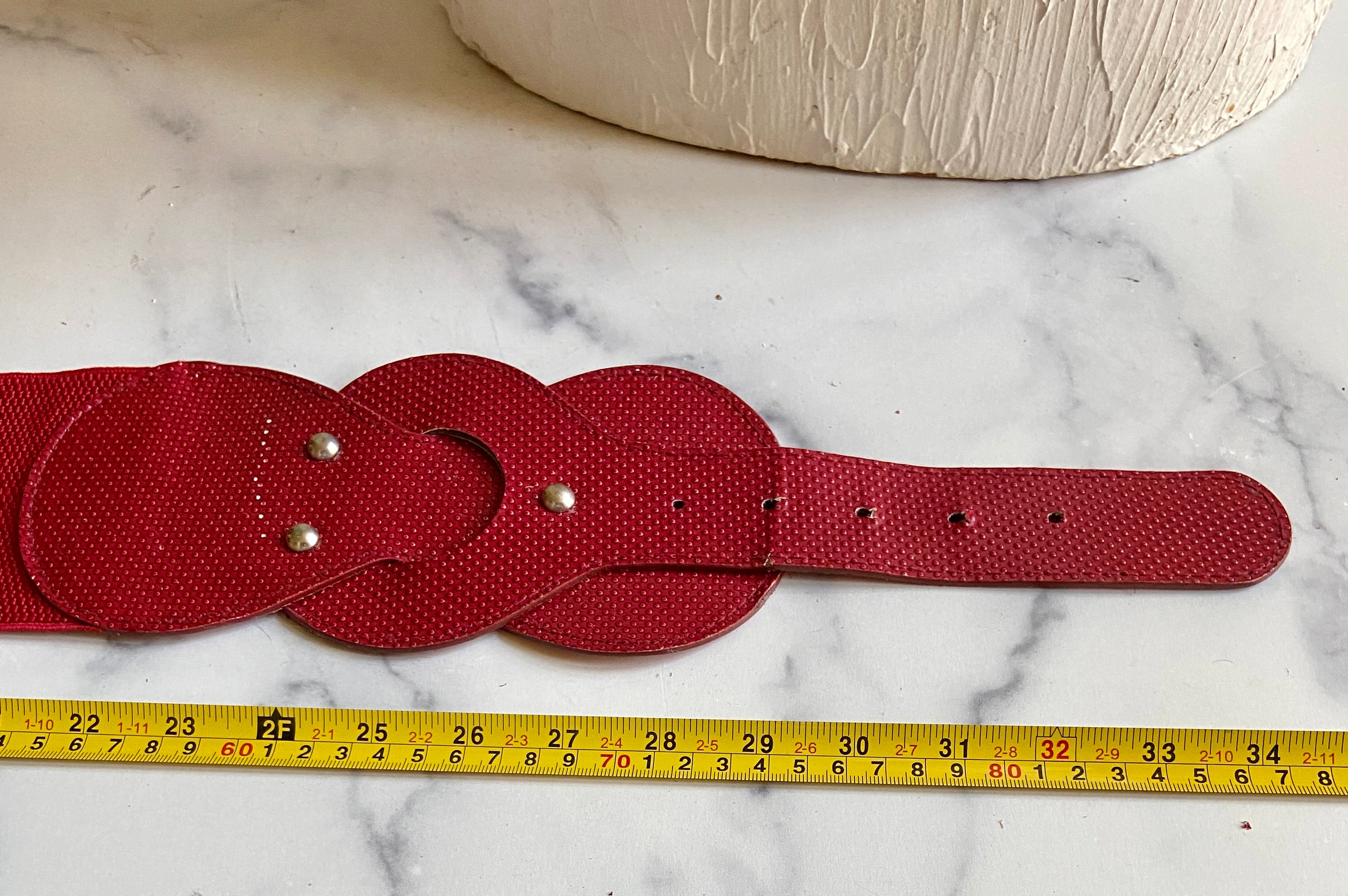 Wide Rampage red belt