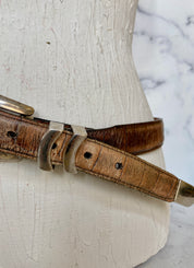 Vintage Brighton leather brown belt