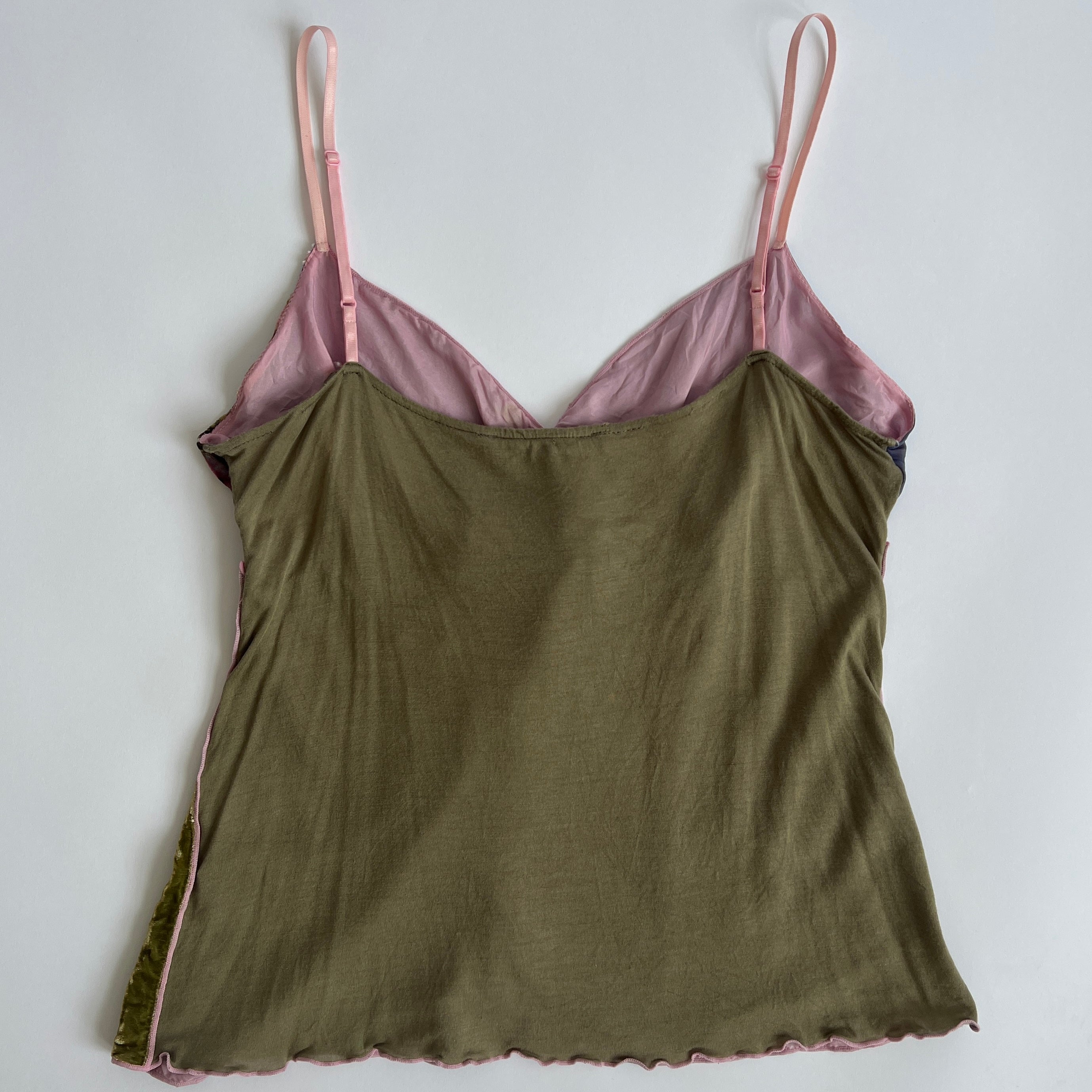 00s lavender velvet cami - M/L