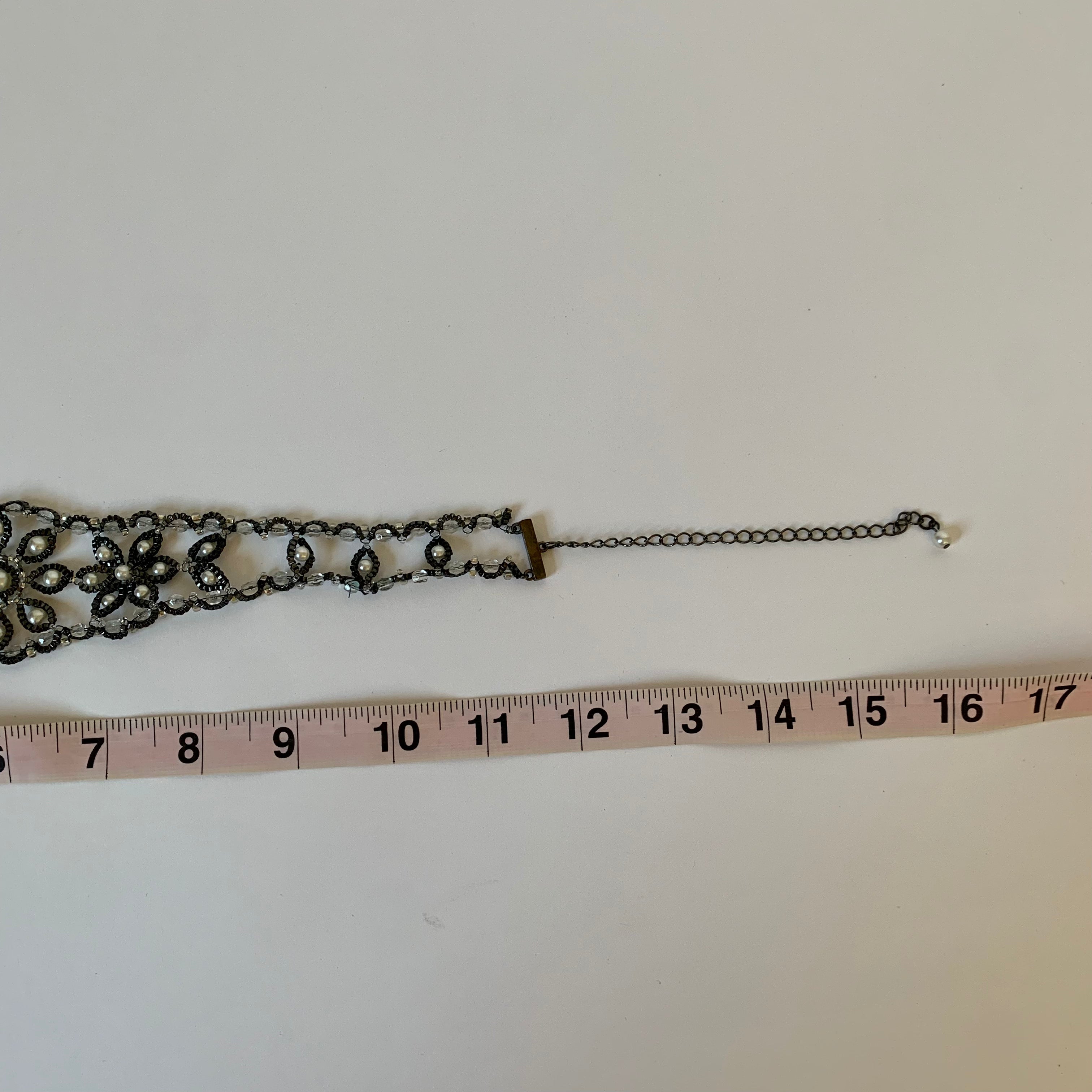 Vintage Beaded Choker