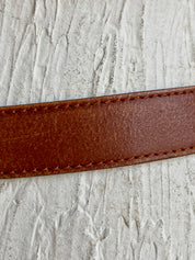 Vintage skinny express belt