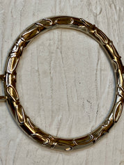 Metal circle chain belt