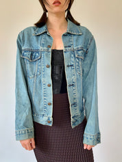 Vintage Denim Jacket Medium Wash (S)