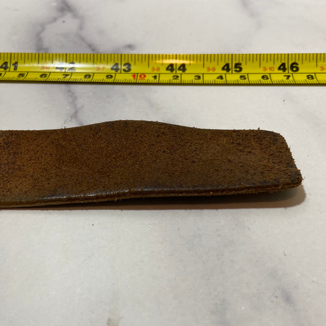 Leather belt