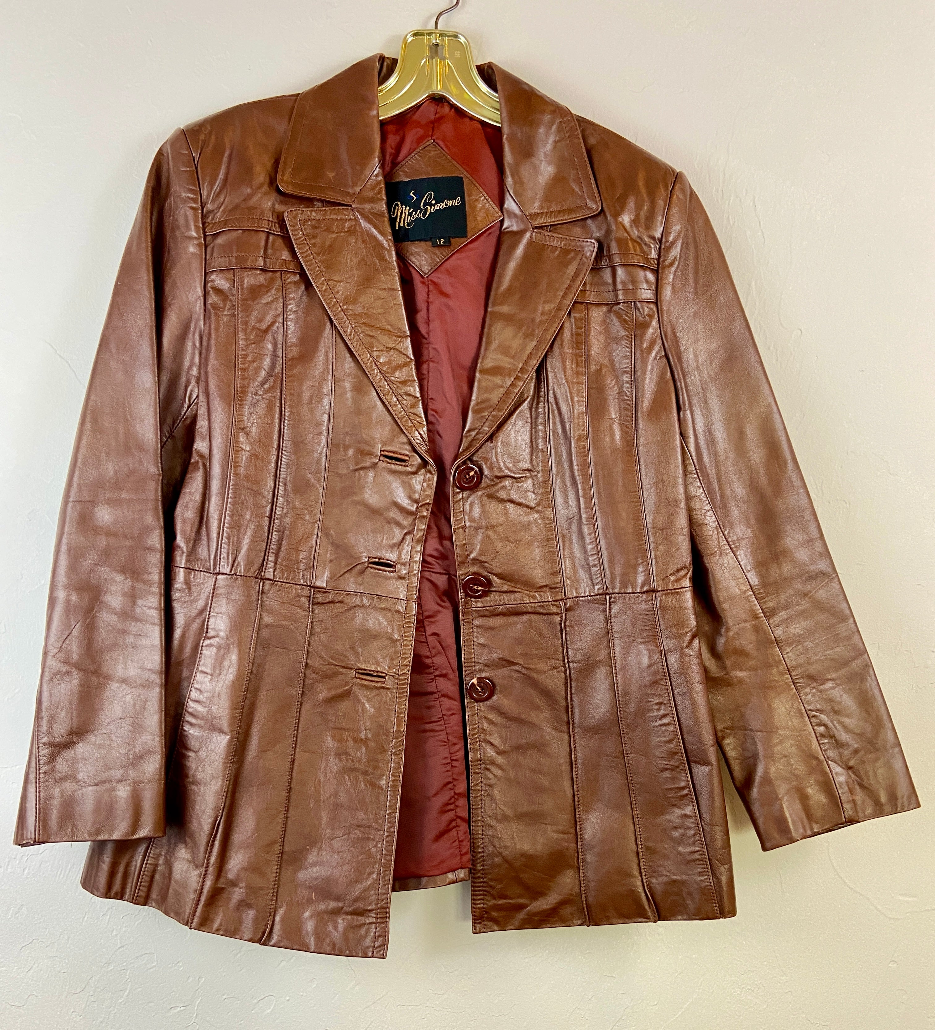 Vintage leather jacket
