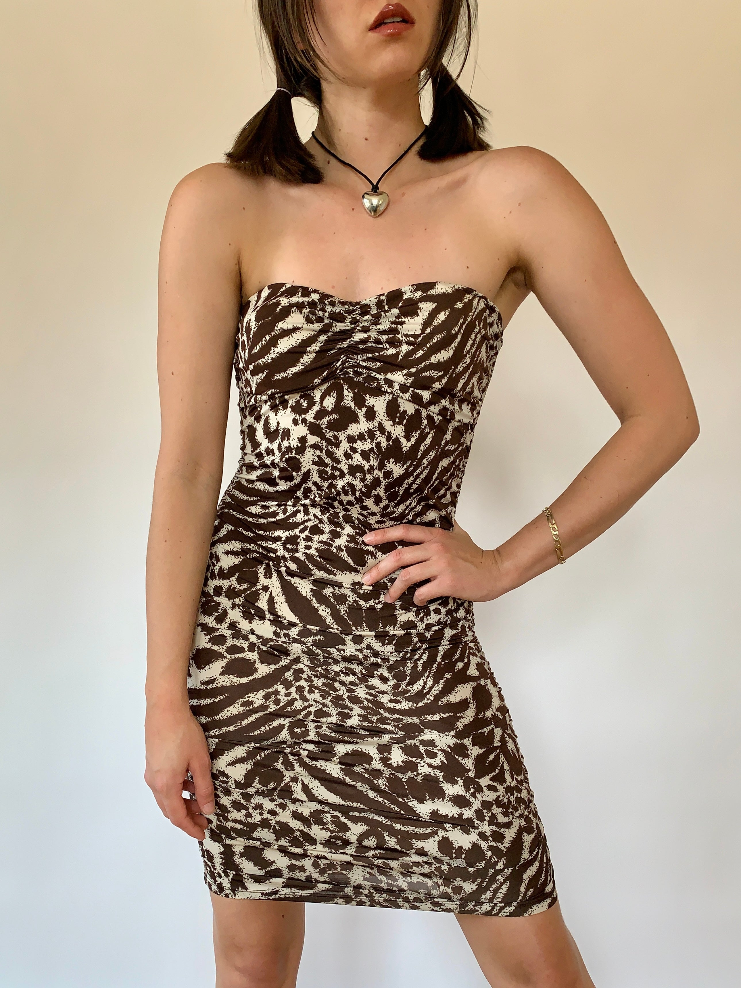 Y2K Leopard Midi - Medium