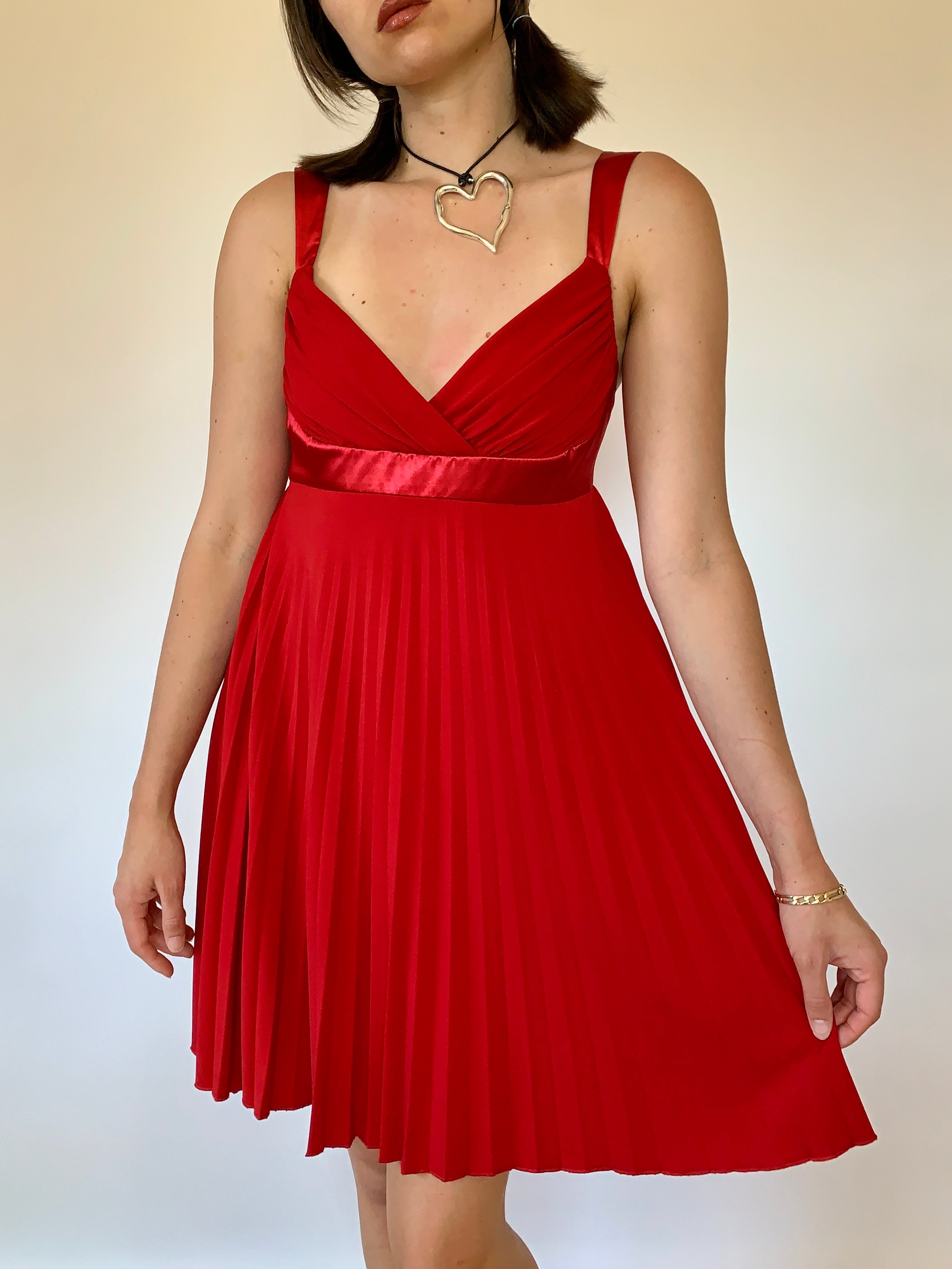 Y2K Accordion Dress - Medium