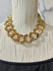 Simply gold choker