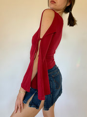 2000s Does 1970s Blouse - Medium
