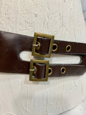 Brown Elastic belt