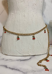 Cherry metal core chain belt