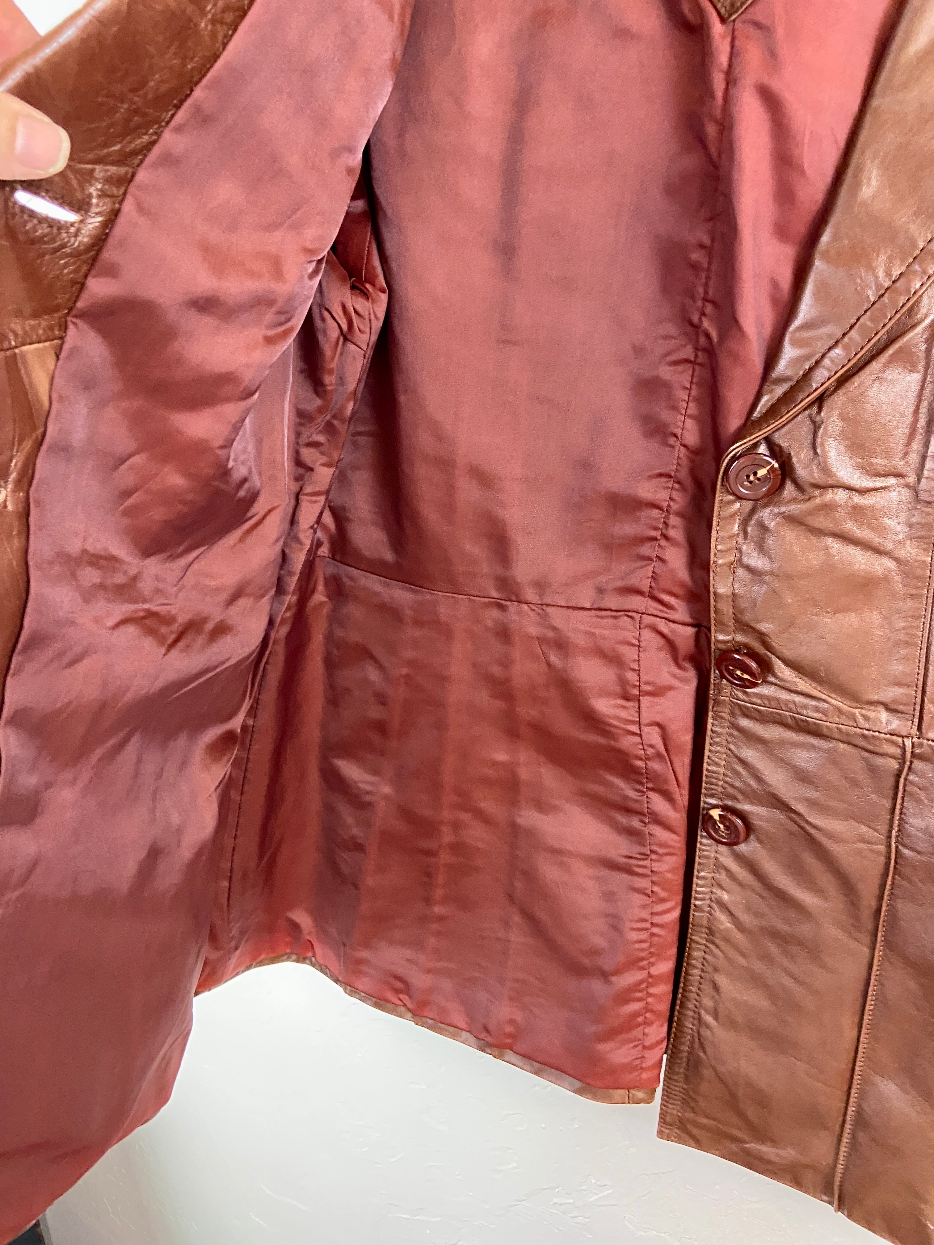 Vintage leather jacket