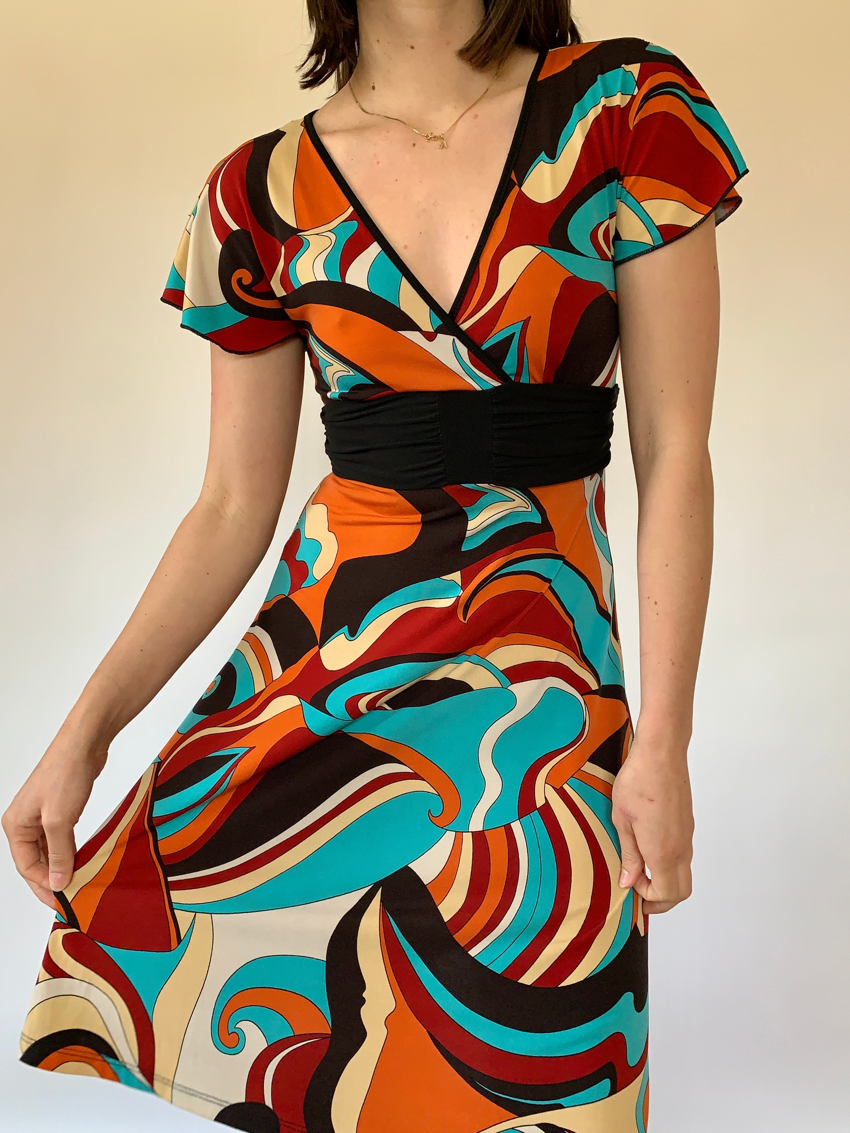 Y2K Groovy Dress