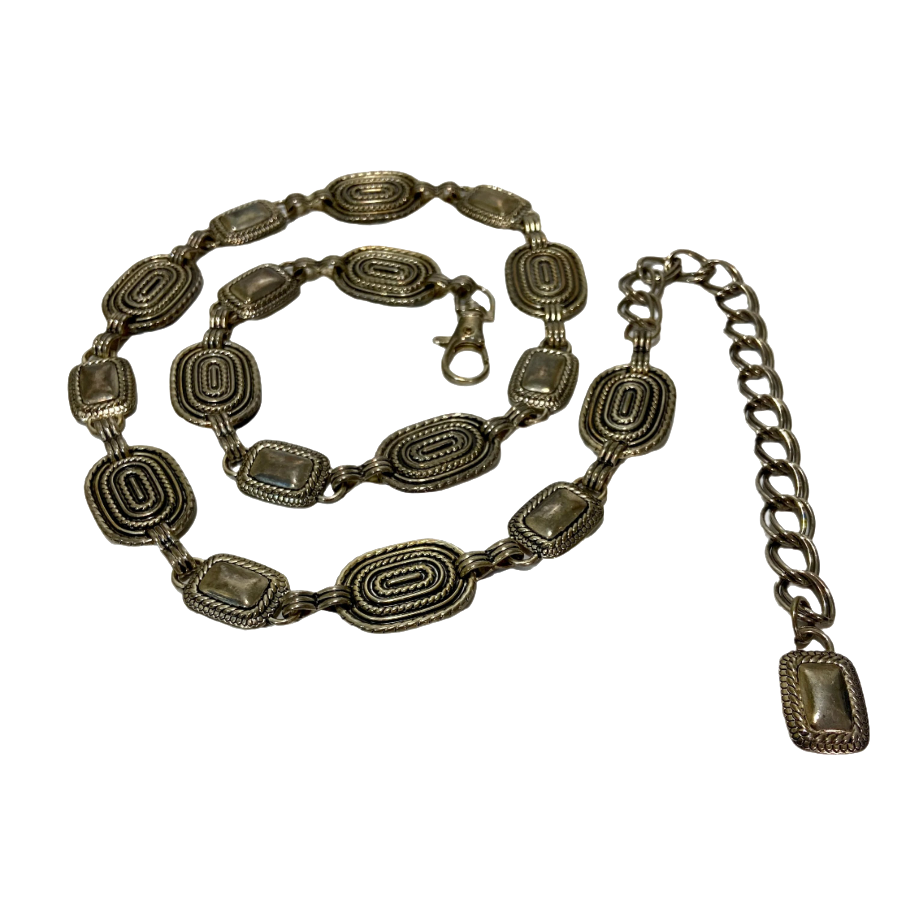 2 ways Vintage Chain Medallion Belt