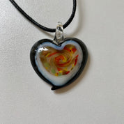 Glasswork Heart Necklace