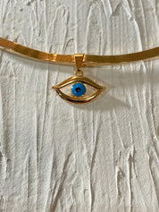 Evil eye choker