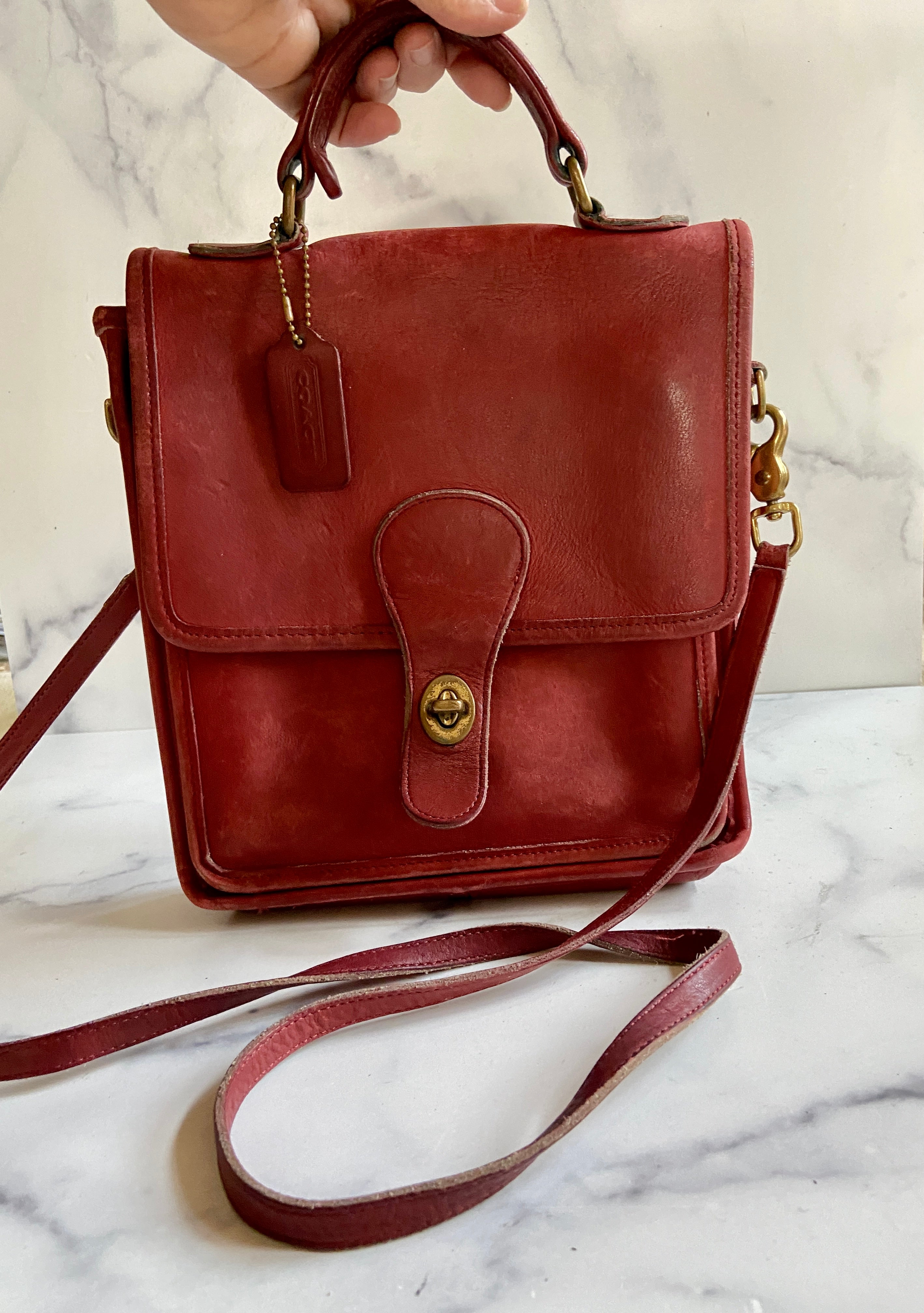 Coach vintage station bag