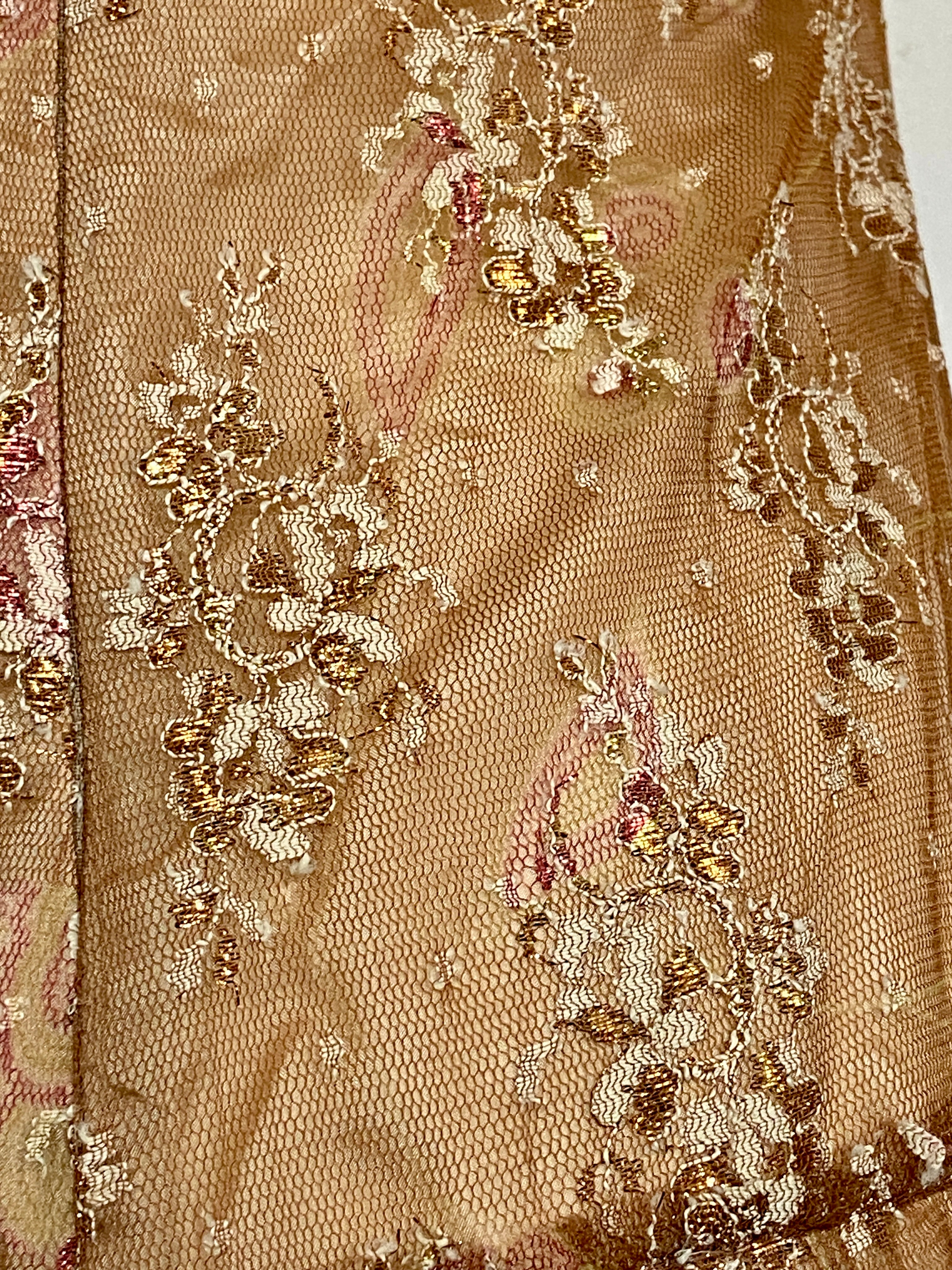 Strapless Gold Maxi (M)