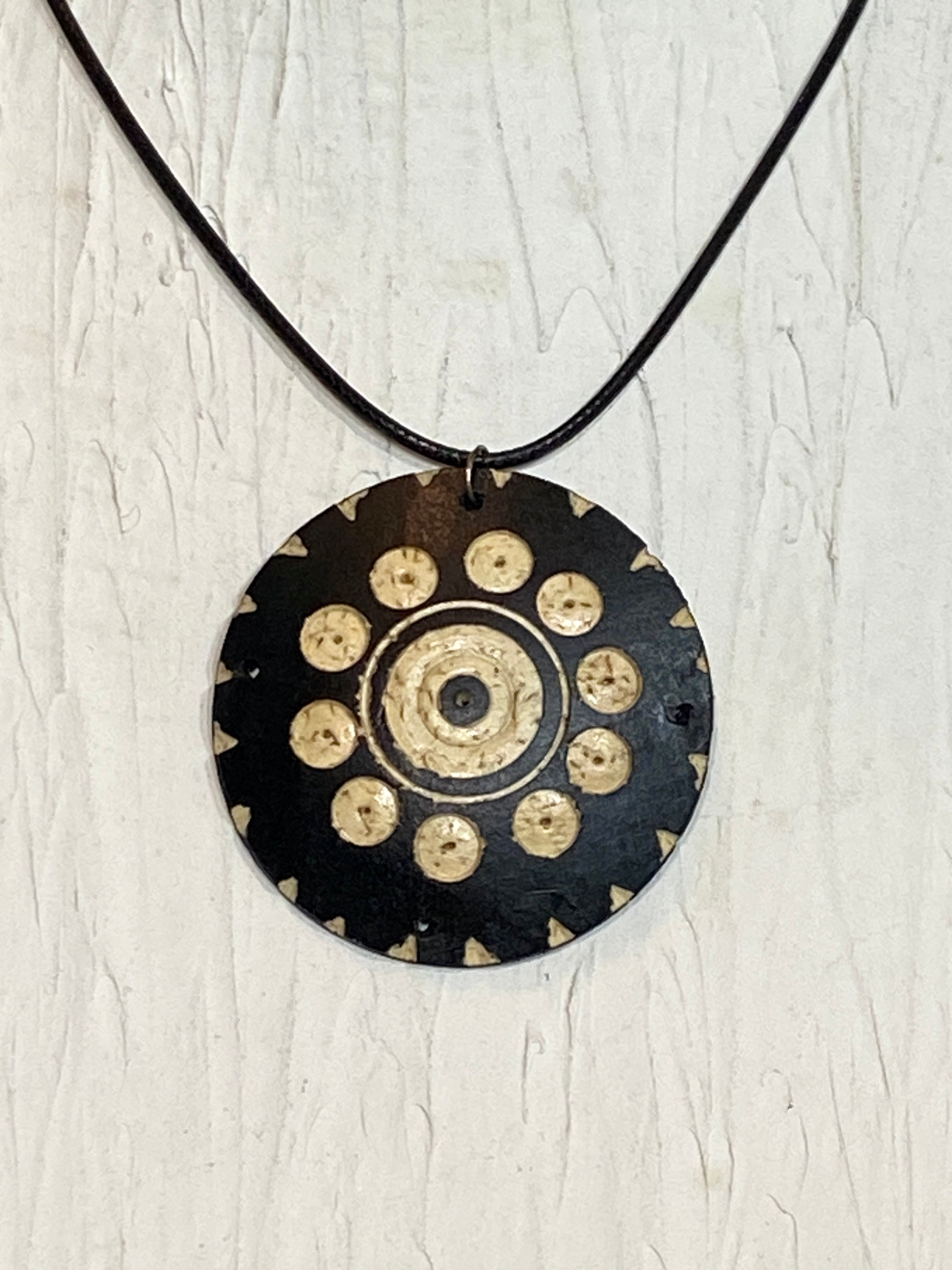 Vintage shell floral