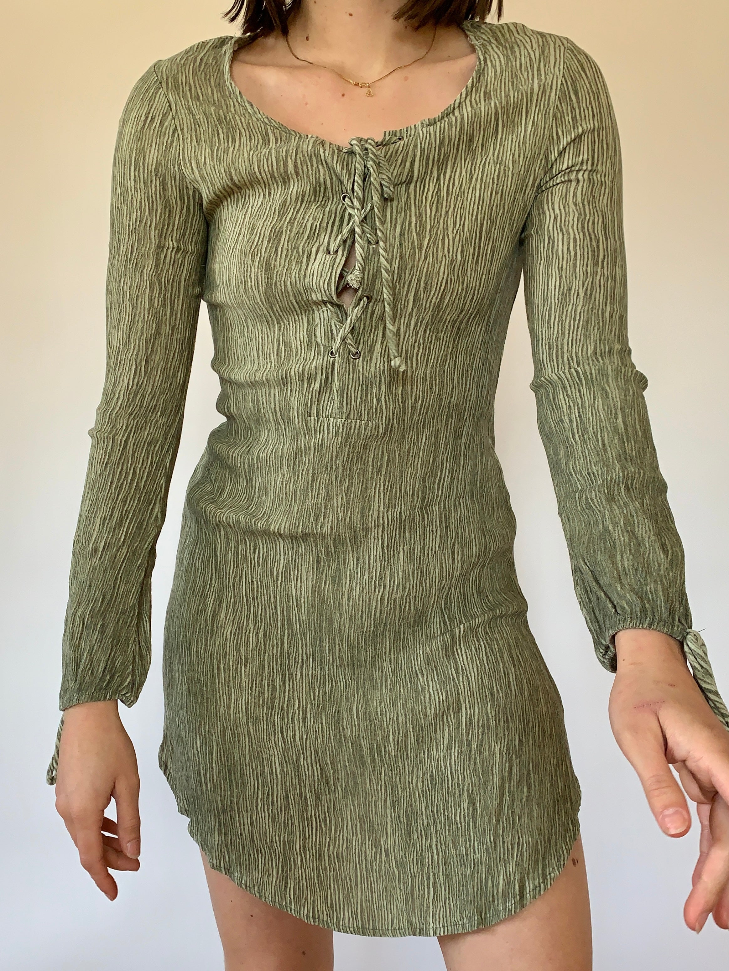 Y2K Boho Fairy Dress (S)