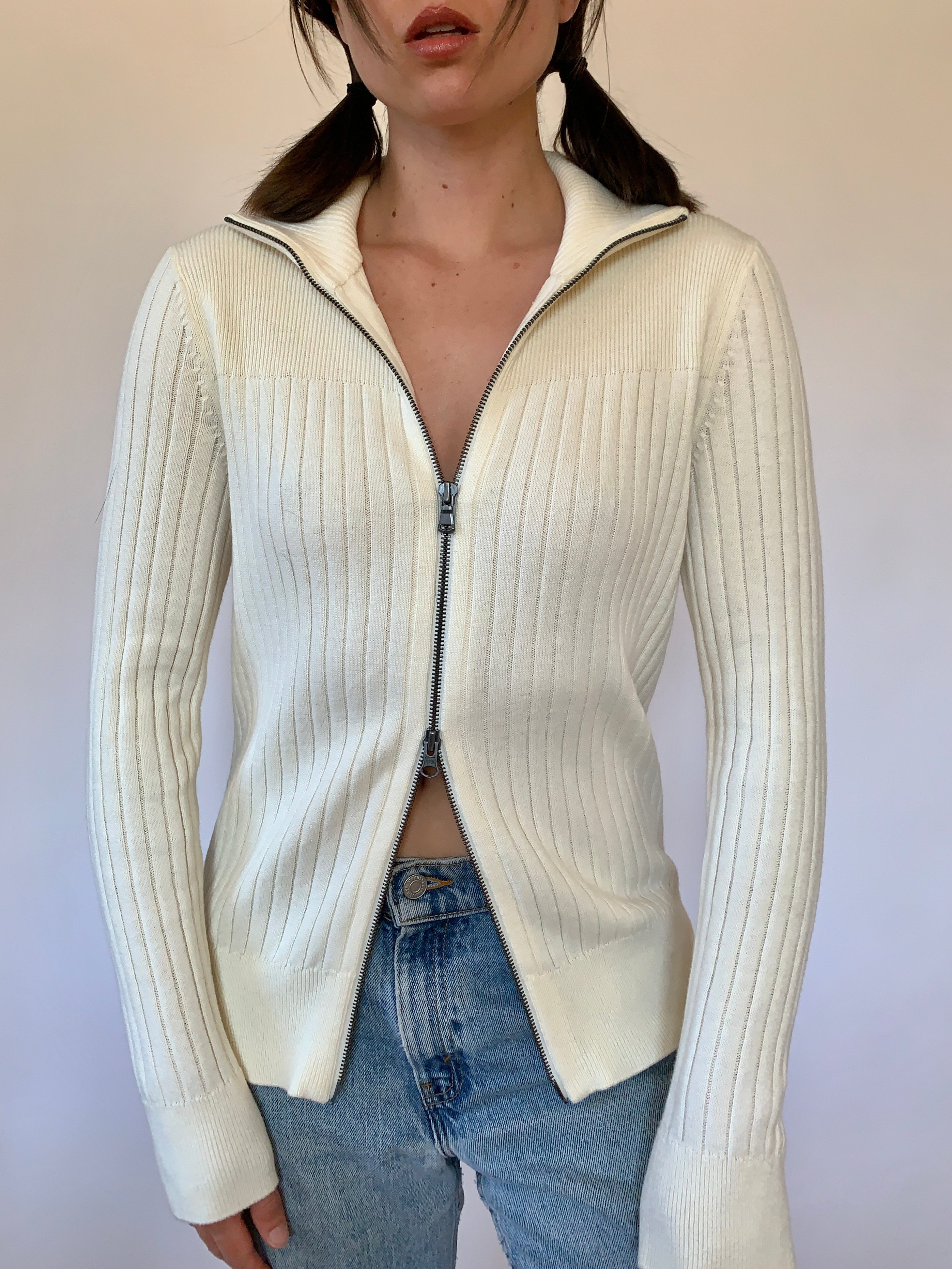 2000s Zip Up - Medium