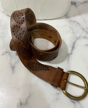 Vintage leather belt