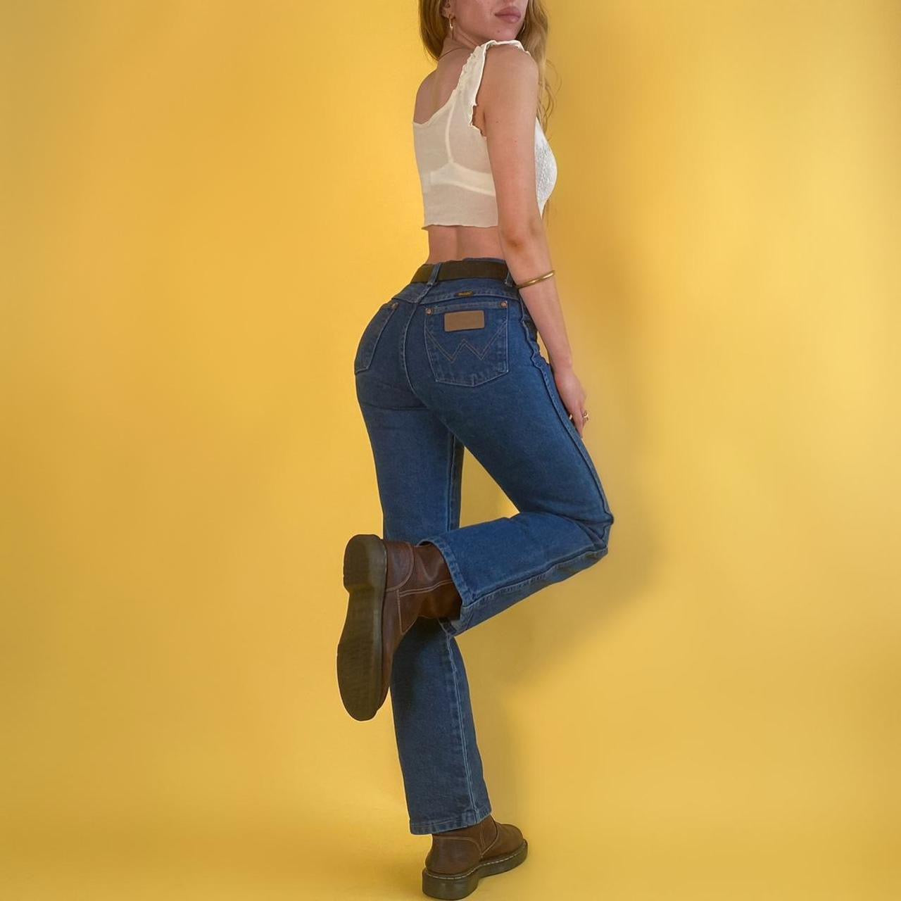 Vintage Dark Wash Wranglers