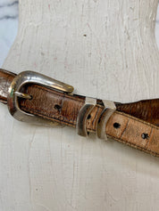 Vintage Brighton leather brown belt