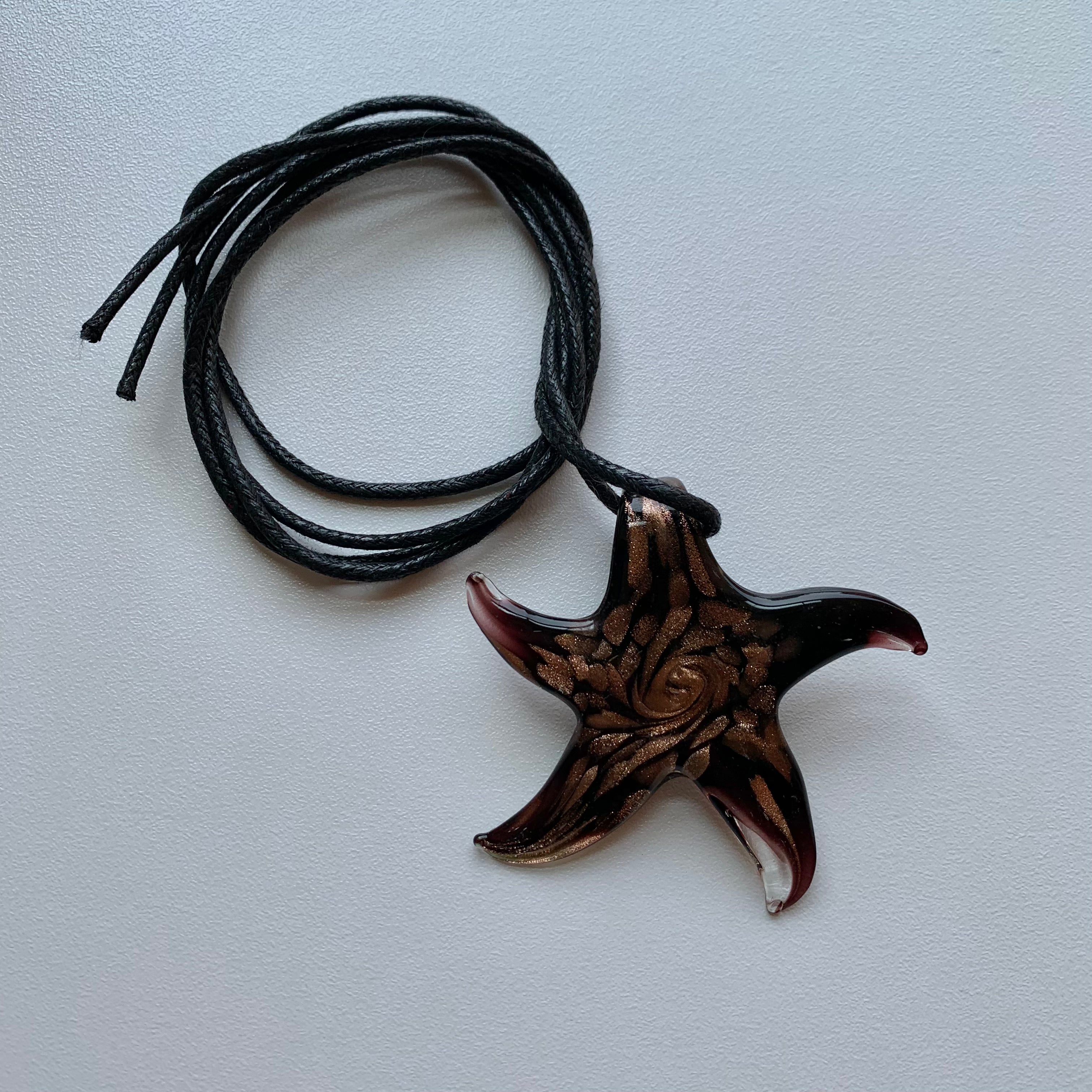 Glasswork Starfish Necklace