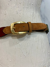 Multi color loop belt