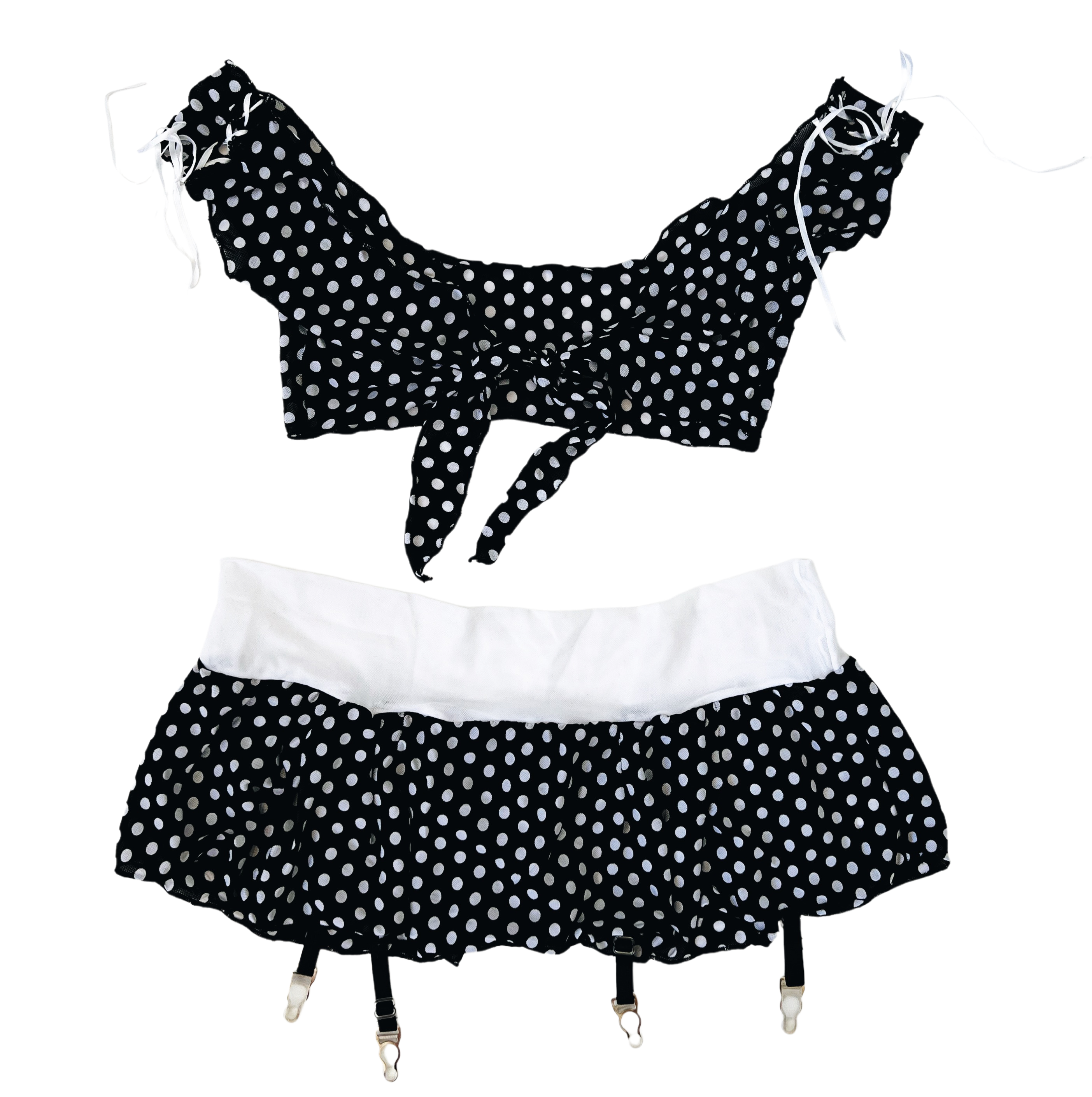 Polkadot Lingerie Set (S/M)