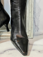 Bandolino black leather boots