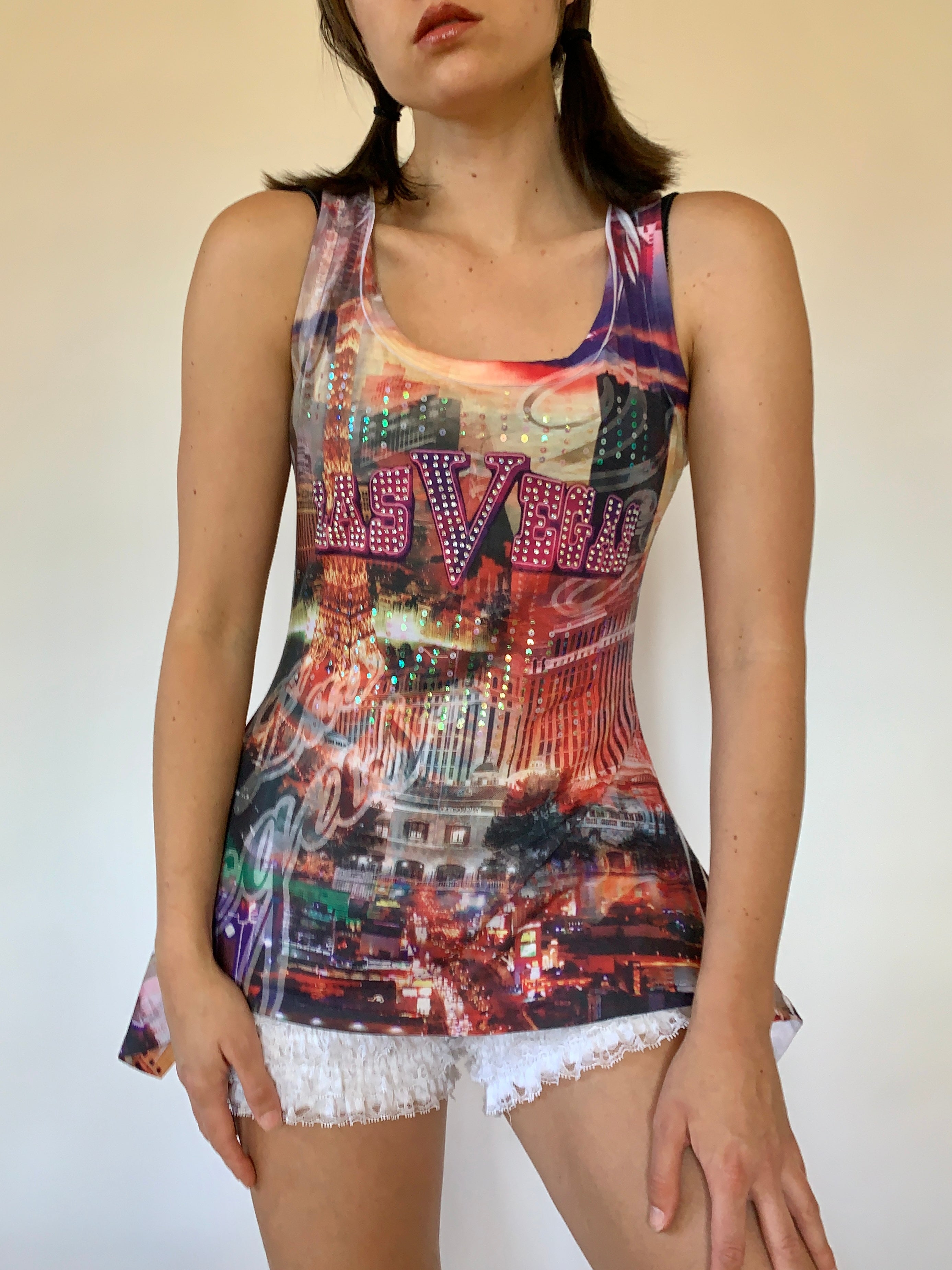 Y2K Las Vegas Tank - Large