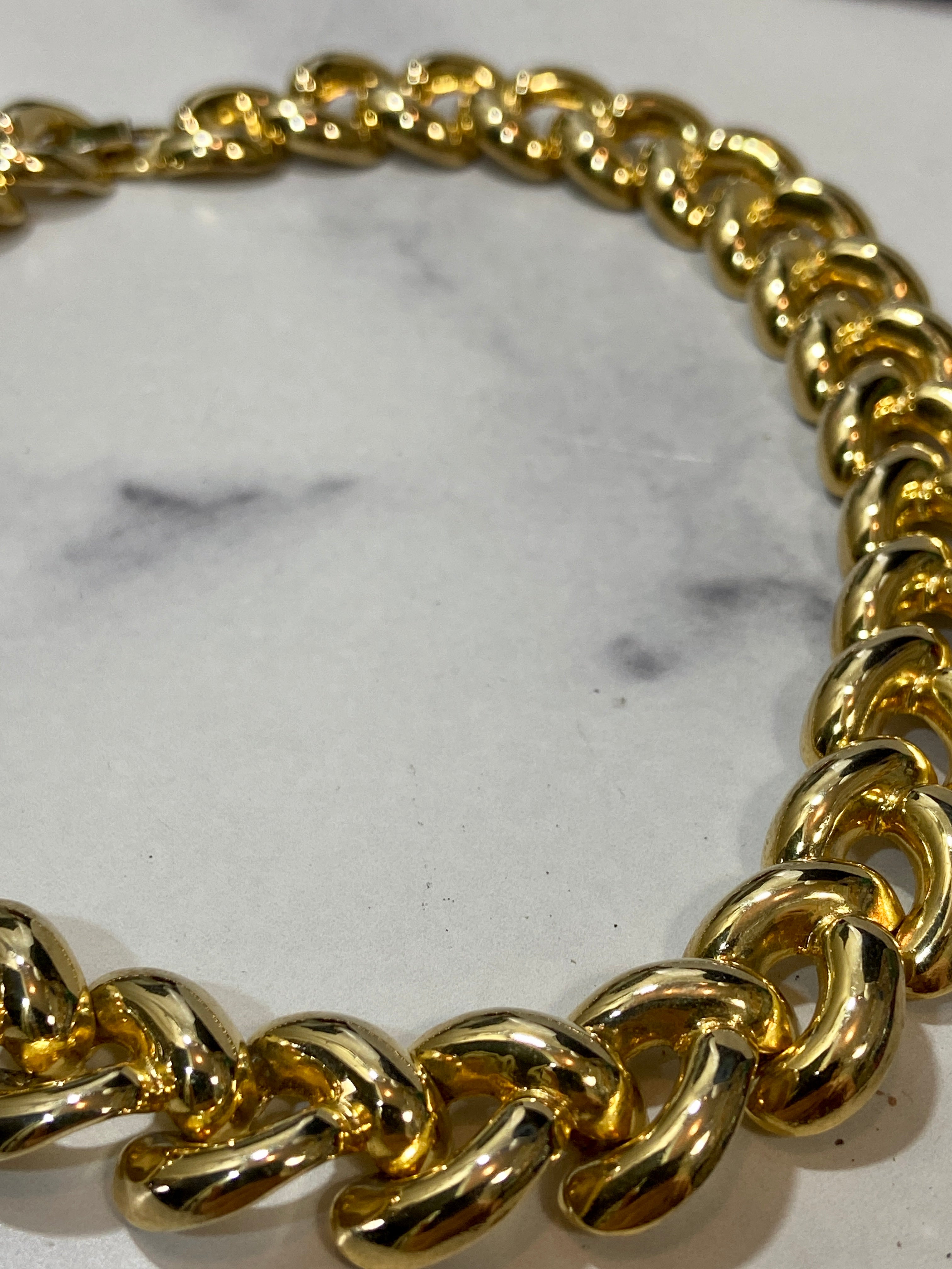 Vintage gold choker
