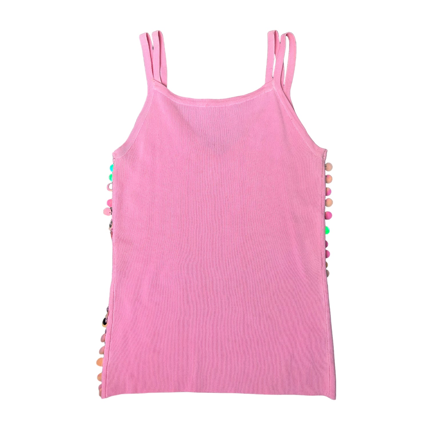 Vintage Sequin Tank Top (S)